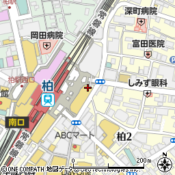みずほ銀行ＴＢ柏 ＡＴＭ周辺の地図