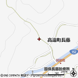 長野県伊那市高遠町長藤2451周辺の地図