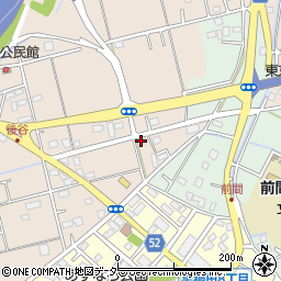 埼玉県三郷市後谷10周辺の地図