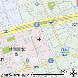 埼玉県さいたま市桜区南元宿2丁目2-9周辺の地図