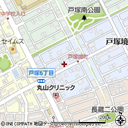 埼玉県川口市戸塚境町3-9周辺の地図