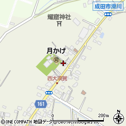 千葉県成田市西大須賀1875周辺の地図