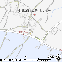千葉県成田市七沢147-3周辺の地図