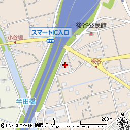埼玉県三郷市後谷168周辺の地図