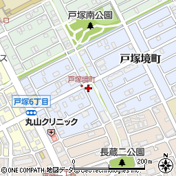 埼玉県川口市戸塚境町32-1周辺の地図