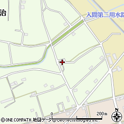 埼玉県飯能市下加治257周辺の地図