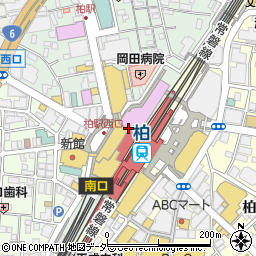 鮨辰 柏高島屋ステーションモール S館周辺の地図