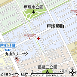 埼玉県川口市戸塚境町31-4周辺の地図