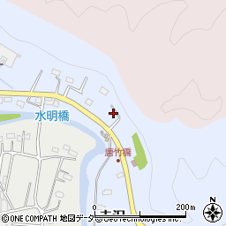 埼玉県飯能市赤沢155-7周辺の地図