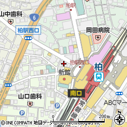 株式会社ハウスパートナー　柏西口店周辺の地図