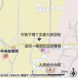 山梨県北杜市大泉町谷戸3025周辺の地図