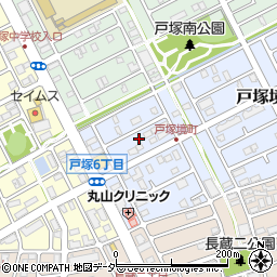 埼玉県川口市戸塚境町3-6周辺の地図