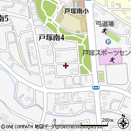 埼玉県川口市戸塚周辺の地図