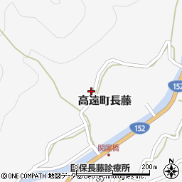 長野県伊那市高遠町長藤2390周辺の地図