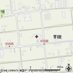 埼玉県三郷市半田597周辺の地図