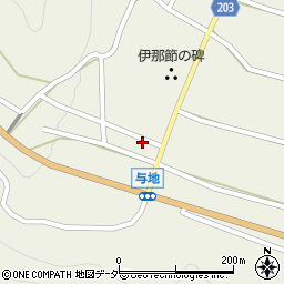 長野県伊那市西箕輪与地6070周辺の地図