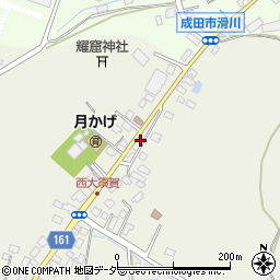 千葉県成田市西大須賀1880周辺の地図