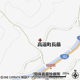 長野県伊那市高遠町長藤2388周辺の地図