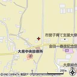 山梨県北杜市大泉町谷戸3361周辺の地図