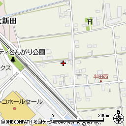 埼玉県三郷市半田13周辺の地図