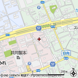 埼玉県さいたま市桜区南元宿2丁目2-11周辺の地図