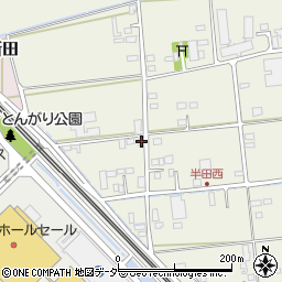 埼玉県三郷市半田11周辺の地図