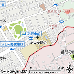 ふじみ野小学校周辺の地図