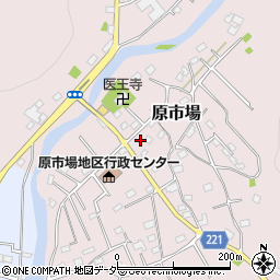 埼玉県飯能市原市場1041-11周辺の地図
