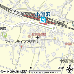 小淵沢郵便局周辺の地図