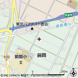 埼玉県三郷市前間267周辺の地図