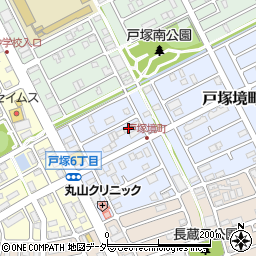 埼玉県川口市戸塚境町3-10周辺の地図