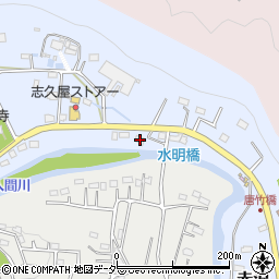 埼玉県飯能市赤沢201-1周辺の地図
