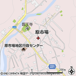 埼玉県飯能市原市場1020周辺の地図