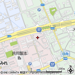 埼玉県さいたま市桜区南元宿2丁目2-15周辺の地図