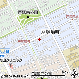 埼玉県川口市戸塚境町28-1周辺の地図