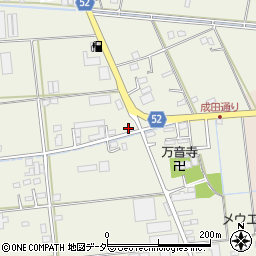 埼玉県三郷市半田325周辺の地図