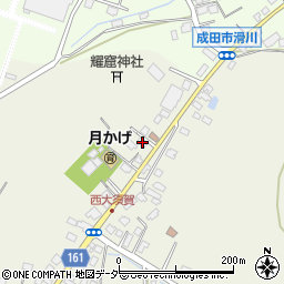 千葉県成田市西大須賀1877周辺の地図
