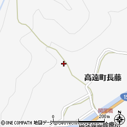 長野県伊那市高遠町長藤2455周辺の地図