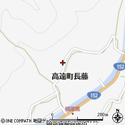 長野県伊那市高遠町長藤2391周辺の地図