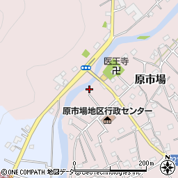 埼玉県飯能市原市場1046-7周辺の地図
