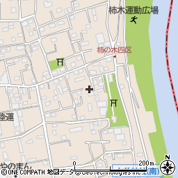 埼玉県草加市柿木町467周辺の地図
