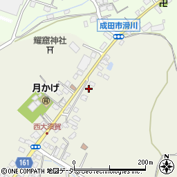 千葉県成田市西大須賀15周辺の地図