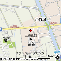 埼玉県三郷市小谷堀10周辺の地図