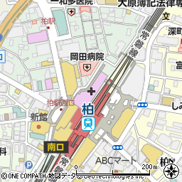 柏高島屋ステーションモール　天ぷら新宿つな八周辺の地図