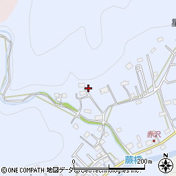 埼玉県飯能市赤沢407周辺の地図
