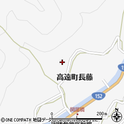 長野県伊那市高遠町長藤2338周辺の地図