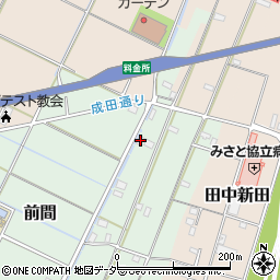 埼玉県三郷市前間430周辺の地図