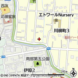 埼玉県越谷市川柳町3丁目259周辺の地図