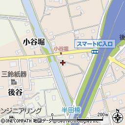 埼玉県三郷市後谷191周辺の地図