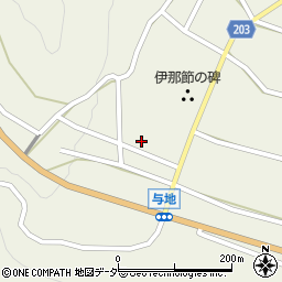 長野県伊那市西箕輪与地6077周辺の地図